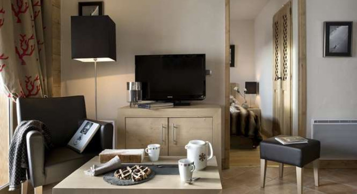 L'Oree des Cimes, Les Arcs: Plan Peisey ski chalet, image 2
